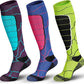 Hylaea Merino Wool Ski Socks, Cold Weather Socks for Snowboarding, Snow, Winter, Thermal Knee-high Warm Socks, Hunting