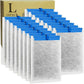 16 Pack Large Replacement Filter Cartridges Compatible with Tetra Whisper Bio-Bag Filters Large Aquarium Filter Cartridges for Whisper 20i/40i IQ20/30/45/60