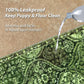 nunubaby Washable Pee Pads for Dogs, Stylish, Non-Slip and Leak-Proof Pee Pads. Reusable Potty Pads for Dogs for Crates and Floors.(Green/Multi, 36" x36")