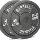 Cast Iron Olympic Weight Plates – Free Weights with 2-inch Hole & Anti-Rust Hammertone Finish - Ideal for Strength Training, Crossfit Equipment & Home Gym Set – Sold in Pairs - 2.5LB–45LB