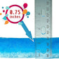Original Koi Pond and Aquarium Filter Pad Media Roll - Blue Bonded - 24 Inches by 72 Inches (6 ft) by 0.75 Inches - Cut to Fit - Durable - Fish and Reef Aquarium Compatible