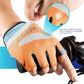 KINGSBOM Breathable Cycling Gloves, Shock-Absorbing Bike Gloves with Light Silicone Gel Pad, Anti-Slip Bicycle Gloves for Men and Women