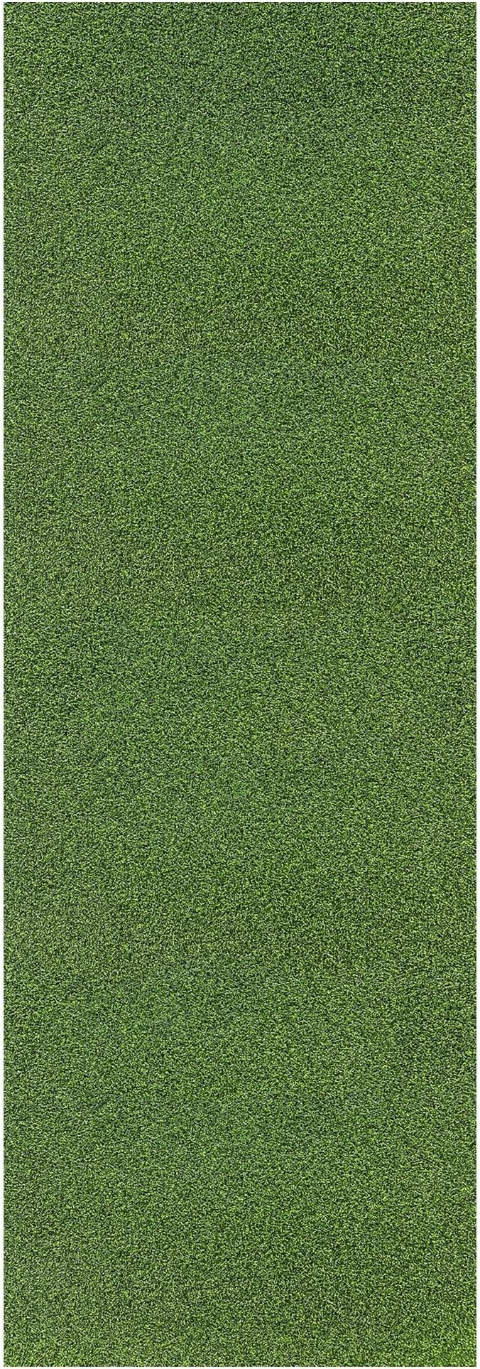 Ottomanson Artificial Turf Golf Hitting Mat 3' x 14' Indoor/Outdoor Waterproof Synthetic Fake Grass for Putting Practice Baseball Football Sports Gym Backyard, Custom Size 2' up to 30'