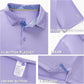 Mens Polo Shirts Short Casual Solid Stylish Dry Fit Performance Designed Collared Golf Polo Shirts for Men
