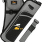 SUNYA Archery Hip Quiver for Arrows. Includes 3 Tubes Arrow Holder, Accessories Pockets and Waist Belt. Fit for Compound and Recurve Bow Practice.