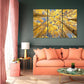 Nature Wall Art Prints - Ocean Forest Mountain Lake Canvas Landscapes - Small to Extra Large Living Room Bedroom Kitchen Bathroom Décor (Reaching for the Sky, 55L" x 83W"- 3 Panels)