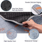 Sunheir Washable Pee Pads for Dogs 2-Pack Reusable Puppy Pads Pet Training Pads, Waterproof Dog Pee Pads for Crate, Whelping Pad, Non-Slip Protects Against Urine Leakage (Leaves - Light Grey, 31x36)