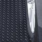 RESILIA Heavy Duty Garage Floor Runner & Protector Mat - Slip Resistant Diamond Plate PVC Mats - Water, Spill, & Stain Resistant, Black (4 feet x 15 feet), Made in The USA
