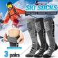 Anlisim 3 Pairs Unisex Merino Wool Ski Thermal Warm Thick Knee High Long Socks