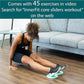 InnerFit Core Sliders for Working Out - Set of 2 Dual Sided Exercise Sliders Fitness Discs - Durable Strength Slides Suitable for Carpets and Hardwood Floors