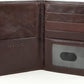 Passport Wallet Executive Boarding Pass Holder Radish Brown made with Cow Leather
