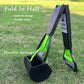 32" Pooper Scooper for Large Medium Small Dogs with Bag Attachment, Extra Long Handle Heavy Duty with 30 Dog Poop Bags & 1 Dispenser Poop Scoop, Foldable Dog Poop Picker Upper for Yard