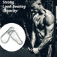Small Carabiner Clip, 30pcs 1.57inch Mini Carabiners Clips, M4 Stainless Steel Spring Snap Hook Heavy Duty, Locking Carribenares for Climbing Hiking Camping Fishing