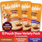 Delectables Non-Seafood Stew Lickable Wet Cat Treats, Variety Pack, 1.4 Ounce (Pack of 12)