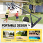 Aimking Basketball Hoop Outdoor 3.3-10FT 5s-Rapid-Adjustable, 40/44 inch Shatterproof Backboard & Enlarged Base, Portable Basketball Hoop & Goal for Kids/Adults/Families in Poolside/Backyard/Indoor