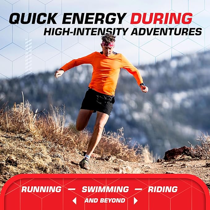 Clif Bloks Sours - Green Apple Flavor - Energy Chews - Non-GMO - Plant Based - Fast Fuel for Cycling and Running - Quick Carbohydrates and Electrolytes - 2.12 oz. (18 Count)