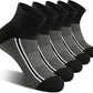 Gonii men ankle socks for men athletic running Cushion Quarter Socks 5 Pairs