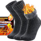 3 Pairs Warm Thermal Socks for Women & Men Winter Ski Thick Boot Insulated Socks for Cold Weather