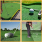 Ottomanson Artificial Turf Golf Hitting Mat 3' x 6' Indoor/Outdoor Waterproof Synthetic Fake Grass for Putting Practice Baseball Football Sports Gym Backyard, Custom Size 2' up to 30' (Pack of 2)