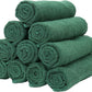 Arkwright Microfiber Gym Towel - Pack of 12 - Super Soft, Quick Dry Workout Sweat Towels, 300 GSM Lightweight & Absorbent for Sports, Working Out, Yoga, and Spa, 16 x 27 in, Hunter Green