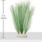 BEGONDIS 3Pcs Aquarium Decorations Fish Tank Artificial Green Water Plants Made of Silk Fabrics Plastic