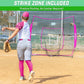 GoSportsGoSports Team Tone 7' x 7' Baseball & Softball Practice Hitting & Pitching Nets in Team Colors