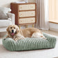 Arlee Saddle Sofa Memory Foam Pet Bed, Comfortable & Washable, Ideal for Dogs and Puppies, Extra Comfort, Couch Design, Crate & Kennel Furniture, Pet Supplies & Essentials, Sage, Large