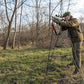 Mountain Shooting Stick – Adjustable, Lightweight Rifle Shooting Gear, fits Heights 51" to 78", Perfect for Standing, Kneeling, Slope Shots, and Ideal for air Travel.
