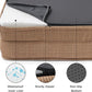 Bedsure XL Orthopedic Dog Bed for Extra Large Dogs - Washable XLarge Dog Cat Bed Waterproof, Comfort Dogs Couch Sofa with Washable Removable Cover, Pet Bed with Nonskid Bottom, Plaid-Brown, 42"
