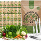 Organo Republic 25 Winter Vegetable & Green Seeds Variety Pack for Outdoors & Indoor Home Gardening 27670+ Non-GMO Heirloom Seeds: Broccoli Beet Carrot Collard Lettuce Radish Spinach Pea Kohlrabi