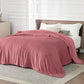 Bedsure Fleece King Size Blankets for Bed Rose Pink - Soft Lightweight Plush Cozy Fuzzy Luxury Microfiber, 108x90 inches