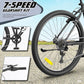 Betterland 26 Inch Mountain Bike, 7/21Speed Adult Bicycle with Dual V Brakes,Front Suspension, High Carbon Steel Frame, with Adjustable Ergonomic Seat Bicycle