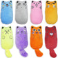 SCHITEC Catnip Toys, [8 PCS] Soft Plush Cat Nip Chew Toy for Indoor Cats, Interactive Kitten Pillow Kitty Teething Toy