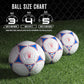 GoSports Premier Soccer Ball with Premium Pump 6 Pack, Size 3