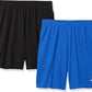 Amazon Essentials Men's Performance Tech Loose-Fit Shorts (Available in Big & Tall), Pack of 2