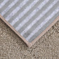 COSY HOMEER Edging Stair Treads Non-Slip Corner Indoor Stair Runners for Wooden Steps,Landing Slip Resistant Stair Rugs for Kids and Dogs, 100% Polyester TPE Backing,Beige,20"X32"