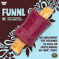 WEST PAW Funnl Dog Chew Toy - Interactive Treat Toys for Dogs - Toy Fillable with Earth Animal No-Hide Chews - Large 4.25" Tropic Red | Made in USA