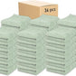 Kaufman - Premium Hand Towels Set for Bathroom, Spa, Gym, and Face Towel 100% Cotton Ring Spun, Ultra Soft Feel and Highly Absorbent Towels (SAGE Green, 36-PK)