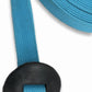 Southwestern Equine 35' Flat Cotton Web Lunge Line with Bolt Snap & Rubber Stop (35', Turquoise)