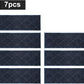 COSY HOMEER Edging Stair Treads Non-Slip Carpet Mat 28inX9in Indoor Stair Runners for Wooden Steps, Edging Stair Rugs for Kids and Dogs, 100% Polyester TPE Backing (7pc, Navy)