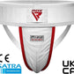 RDX Groin Protector Cup Men, Boxing Kickboxing MMA Muay Thai Sparring Groin Guard, Ventilated Adjustable,Karate Fighting Training, Underwear Jiu Jitsu BJJ Protection, Boys Youth