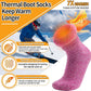 3 Pairs Warm Thermal Socks for Women & Men Winter Ski Thick Boot Insulated Socks for Cold Weather