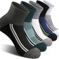 Gonii men ankle socks for men athletic running Cushion Quarter Socks 5 Pairs