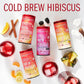 The Republic of Tea – Cold Brew Hibiscus Pineapple Coconut Iced Tea, Large Herbal Iced Tea Pouches, Steeps Six One-Quart Pitchers