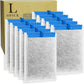 10 Pack Large Replacement Filter Cartridges Compatible with Tetra Whisper Bio-Bag Filters Large Aquarium Filter Cartridges for Whisper 20i/40i IQ20/30/45/60