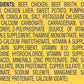 Nature's Recipe Grain Free Beef, Sweet Potato, and Pumpkin Recipe Wet Dog Food, 13 oz. Can, 12 Count