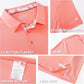 Mens Polo Shirts Short Casual Solid Stylish Dry Fit Performance Designed Collared Golf Polo Shirts for Men