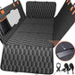 XL Back Seat Extender for Dogs-Supports 400lb,Waterproof Dog Car Seat Cover Hard Bottom-Detachable,600D Heavy Duty Scratch Proof Nonslip Soft,Dog Hammock for Car,SUVs