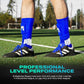 Mini Shin Guards Soccer – Built in Shin Pad Sleeves for Mens, Women, Teens - Small Shin Guards - Lightweight, Breathable Shin Defender Leg Protection