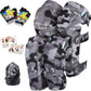 Soft-Style Kids Knee and Elbow Pads with Bike Gloves, Flexible Impact-Resistant Gear for Ages 2-11, Designed for Balance Bikes, Roller-Skating, and Skateboarding